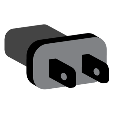 Image of Type A electrical plug