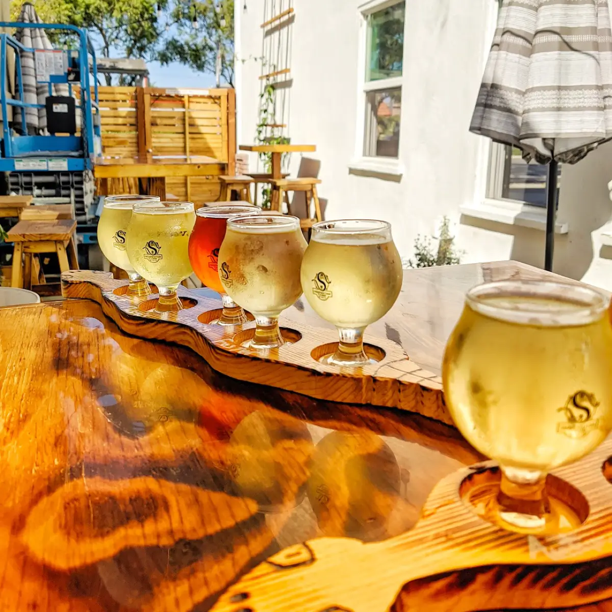 Beer & cider tasting at Serpentine Cider LGBTQ+ bar