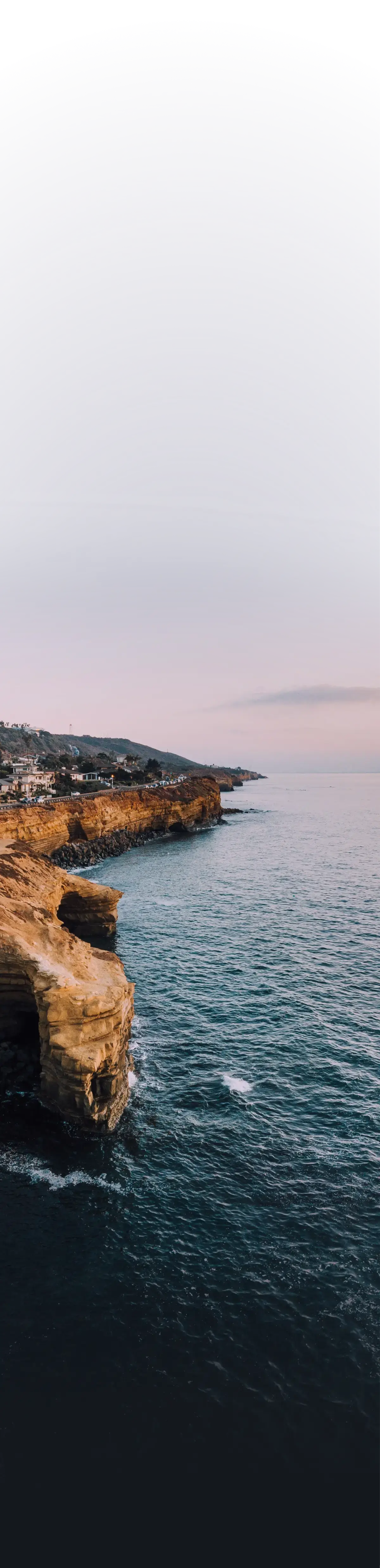 Image of Sunset Cliffs in San Diego